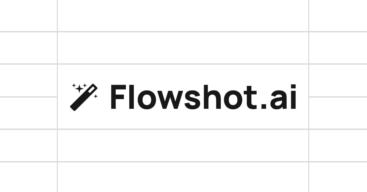 Flowshot: Google Sheets AI Plugin + Custom Model Training